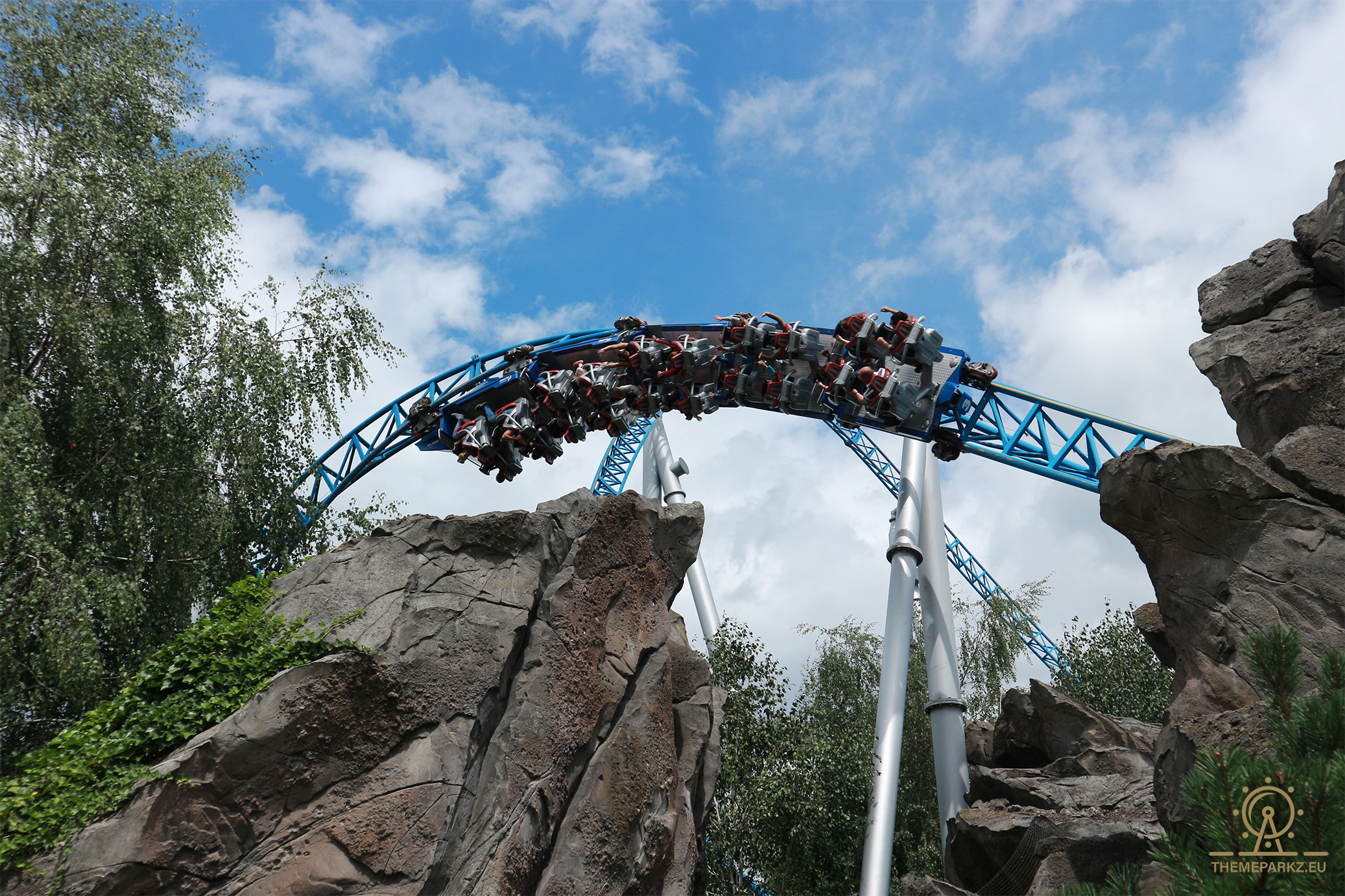 Blue Fire Megacoaster Europa-Park Themeparkz